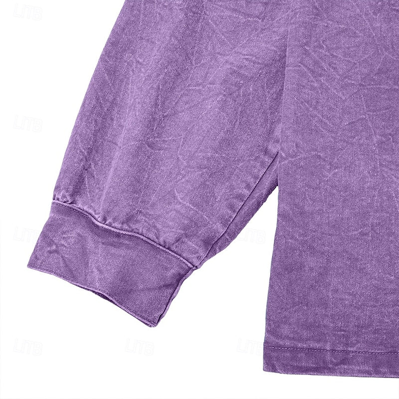 Oversized Shirt for Women | Button Front Autumn Layering
