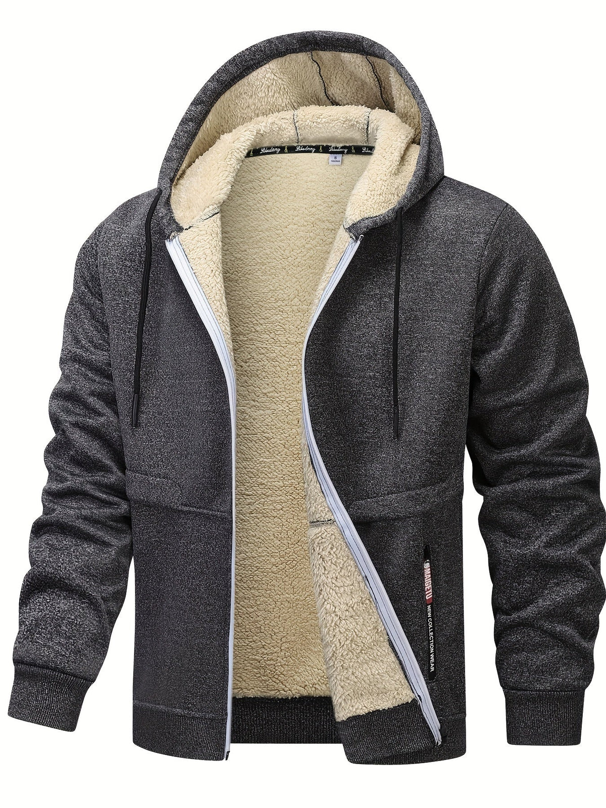 Fleece Lined Winter Jacket for Women | Side Zip Stretch Autumn Layering