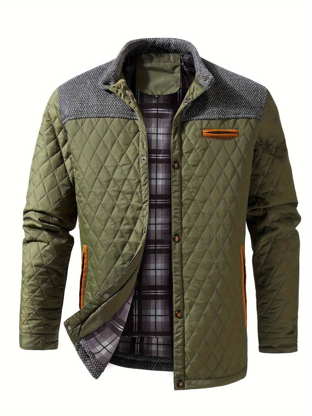Quilted Puffer Jacket for Women | Funnel Neck Insulated Warm Winter Layer
