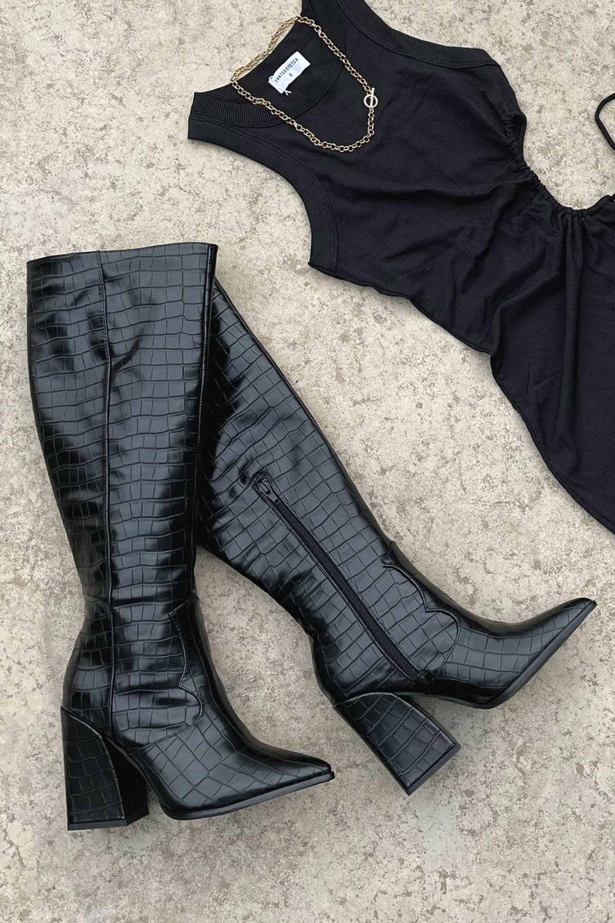 Block Heel Knee High Boots for Women | Animal Print Fall & Winter 2026