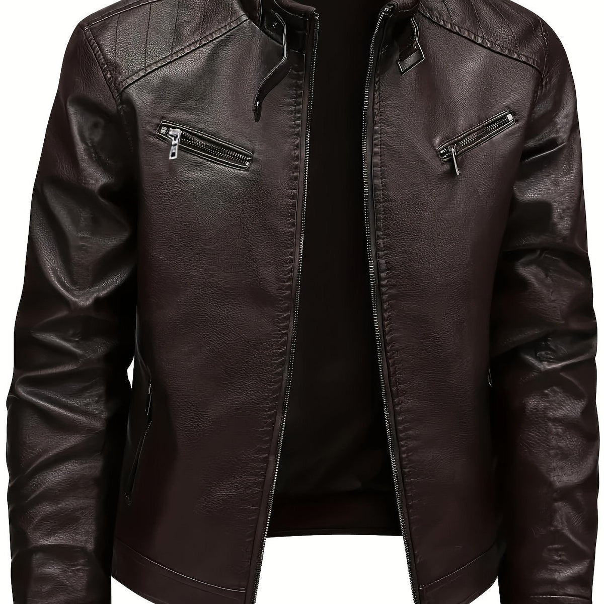 Everyday Winter Jacket for Women | Funnel Neck Full Zip Autumn Layering