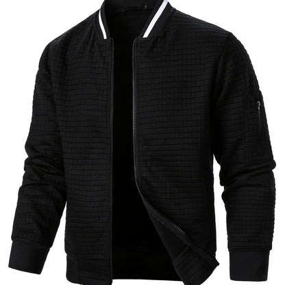 Warm Bomber Jacket for Women | Ribbed Funnel Neck Cold Weather Ready