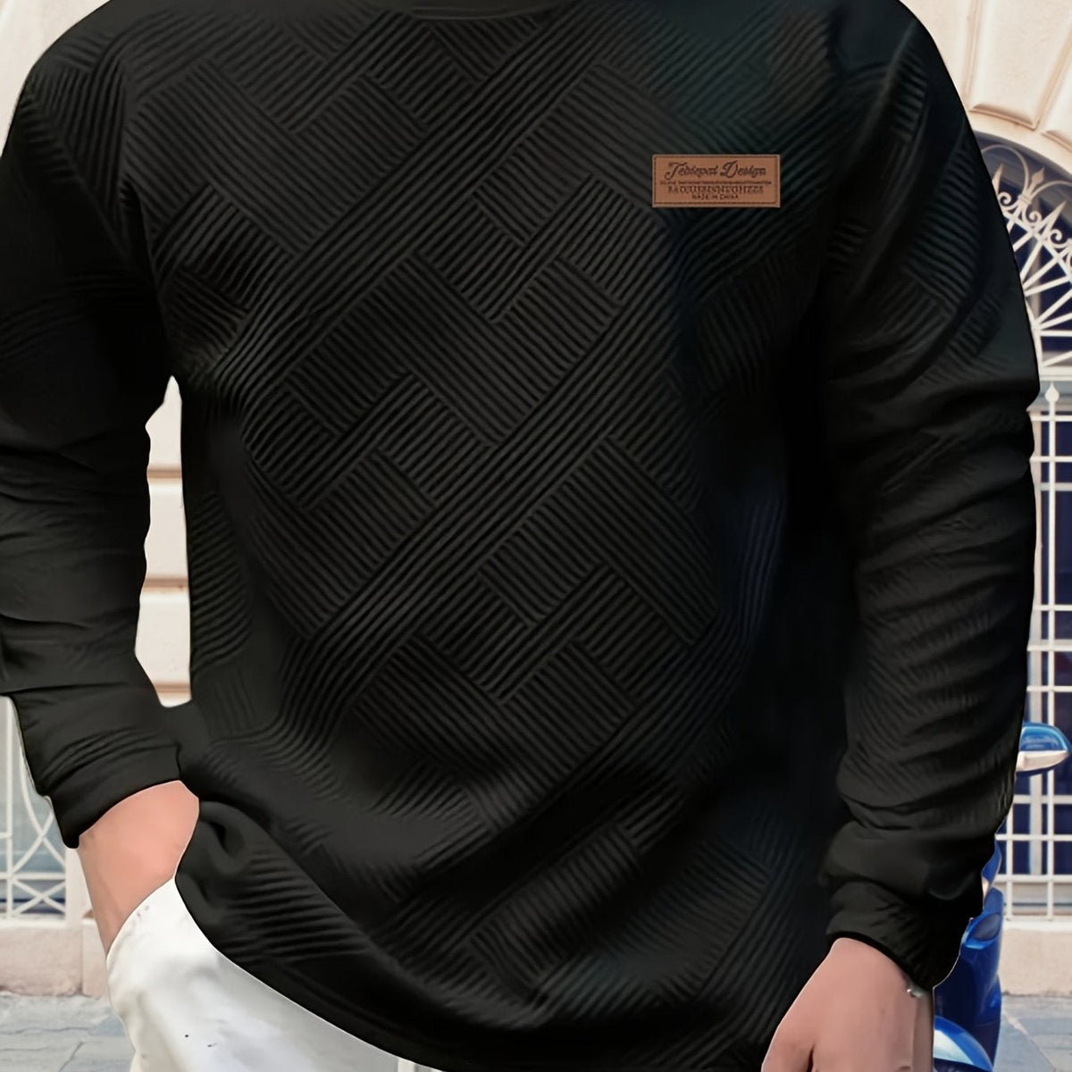 Warm Sweatshirt for Men | Crew Neck Cosy Winter Style