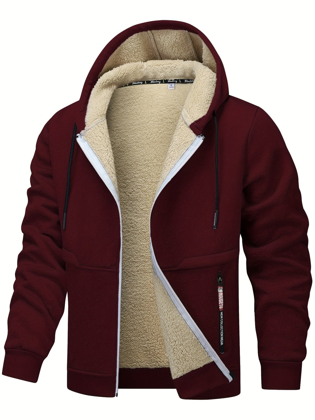 Fleece Lined Winter Jacket for Women | Side Zip Stretch Autumn Layering