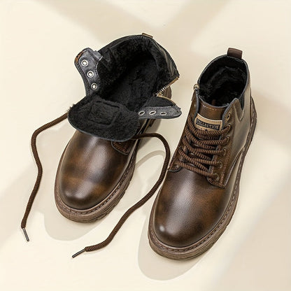 Fleece Lined Lace Up Boots for Women | Winter Ready Comfort