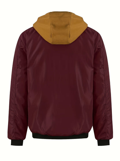 Hooded Winter Jacket for Women | Side Zip Ribbed Autumn Layering