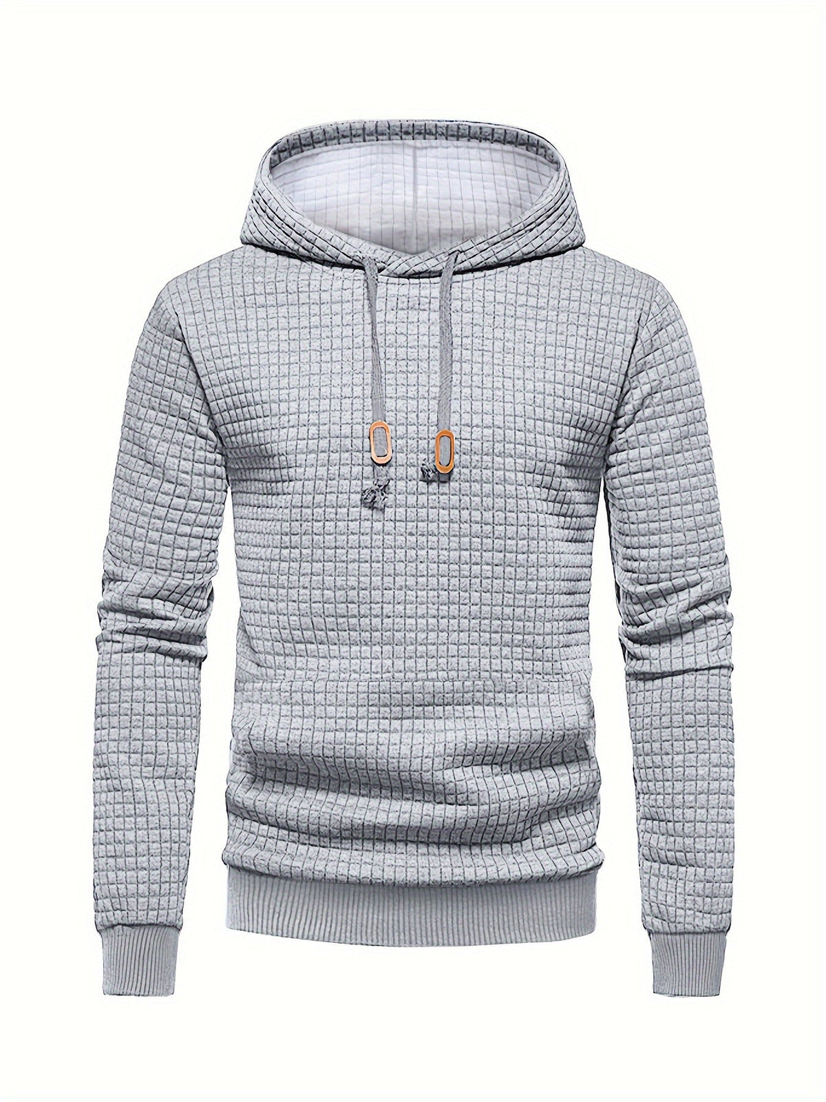 Oversized Hoodie for Men | Hooded Ribbed Autumn Layering