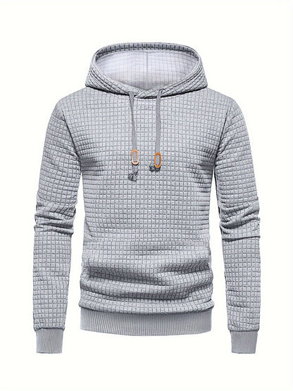 Oversized Hoodie for Men | Hooded Ribbed Autumn Layering