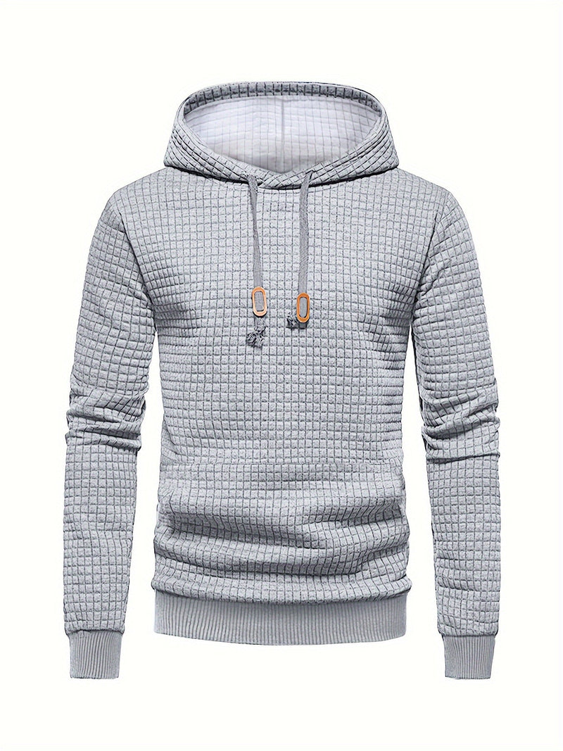 Oversized Hoodie for Men | Hooded Ribbed Autumn Layering