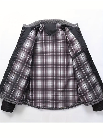 Quilted Puffer Jacket for Women | Funnel Neck Insulated Warm Winter Layer