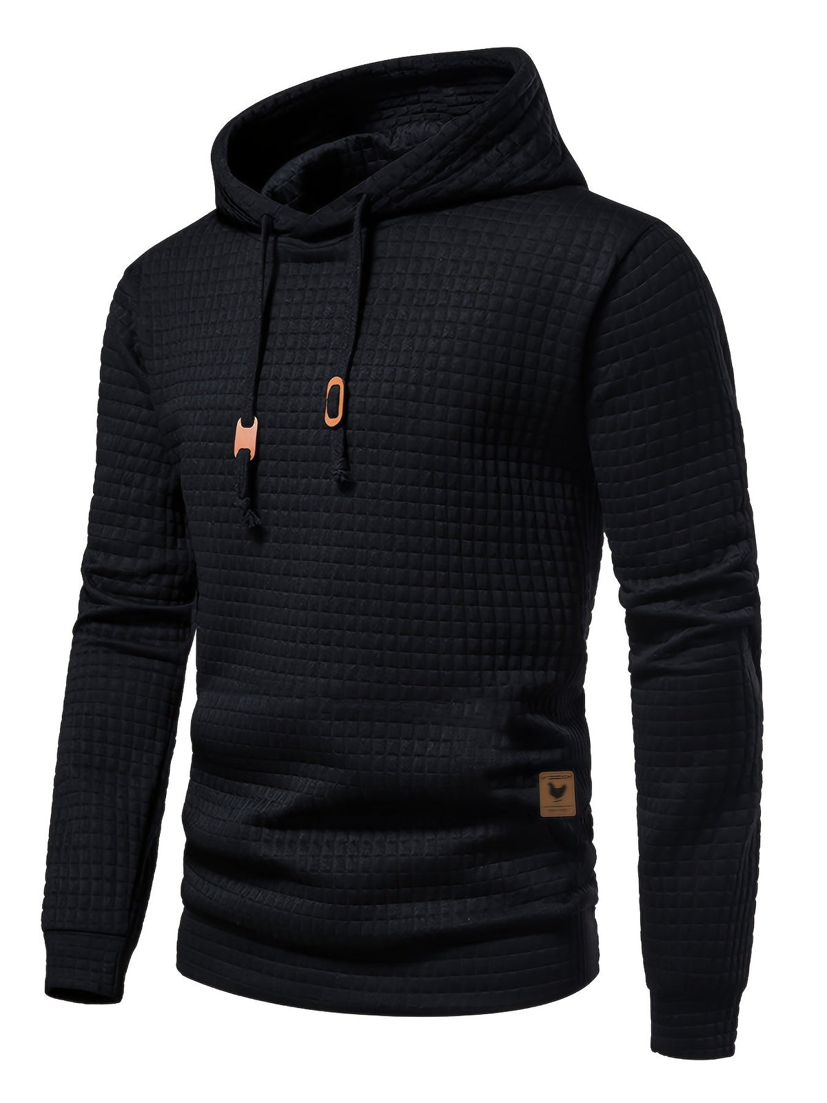 Hooded Hoodie for Men | Drawstring Warm Winter Layer