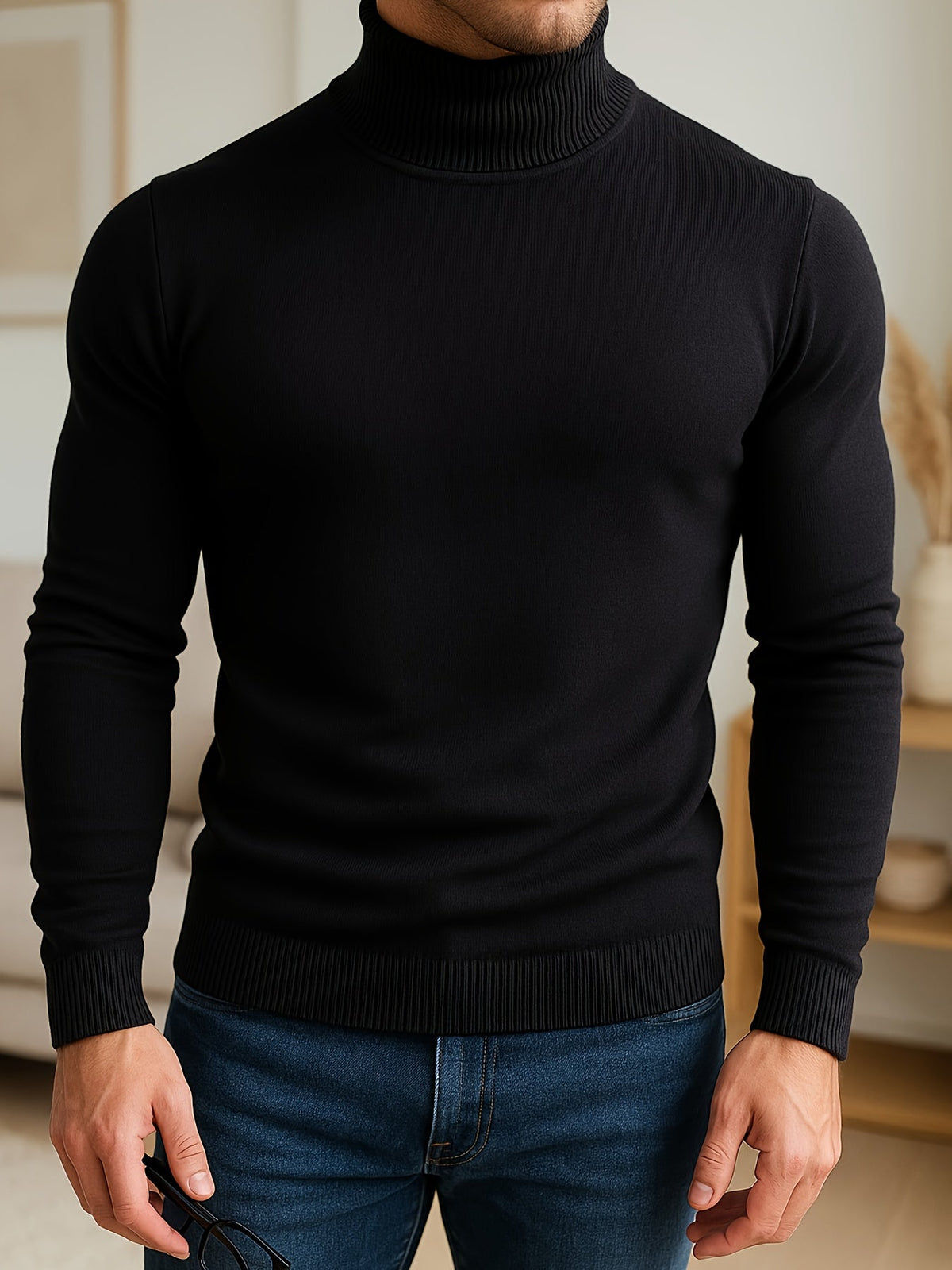 Turtleneck Sweater for Women | Ribbed Insulated Warm Winter Layer