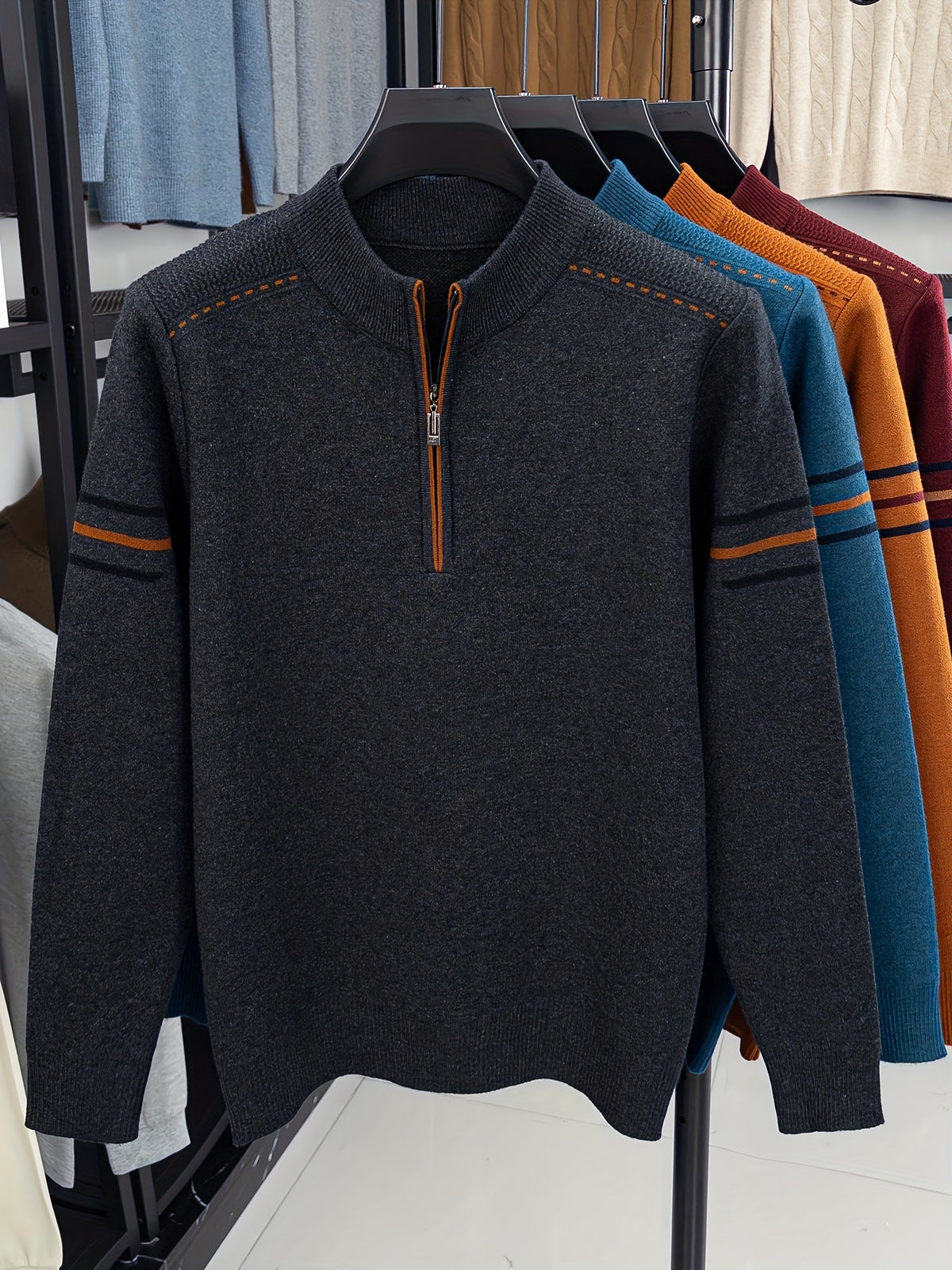 Half Zip Sweater for Women | Autumn Layering