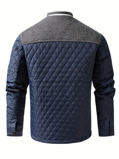 Quilted Puffer Jacket for Women | Funnel Neck Insulated Warm Winter Layer