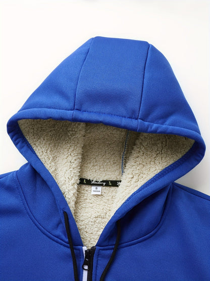 Fleece Lined Winter Jacket for Women | Side Zip Stretch Autumn Layering