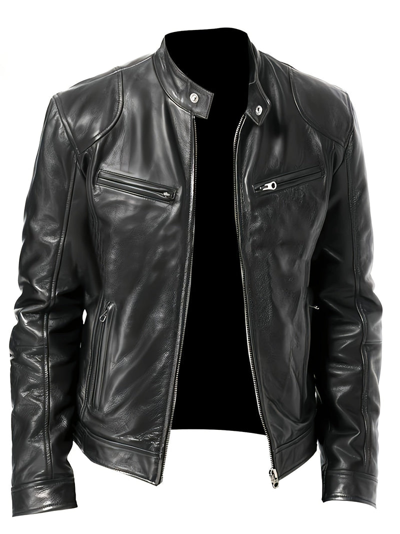 Everyday Winter Jacket for Men | Funnel Neck Full Zip Cold Weather Ready