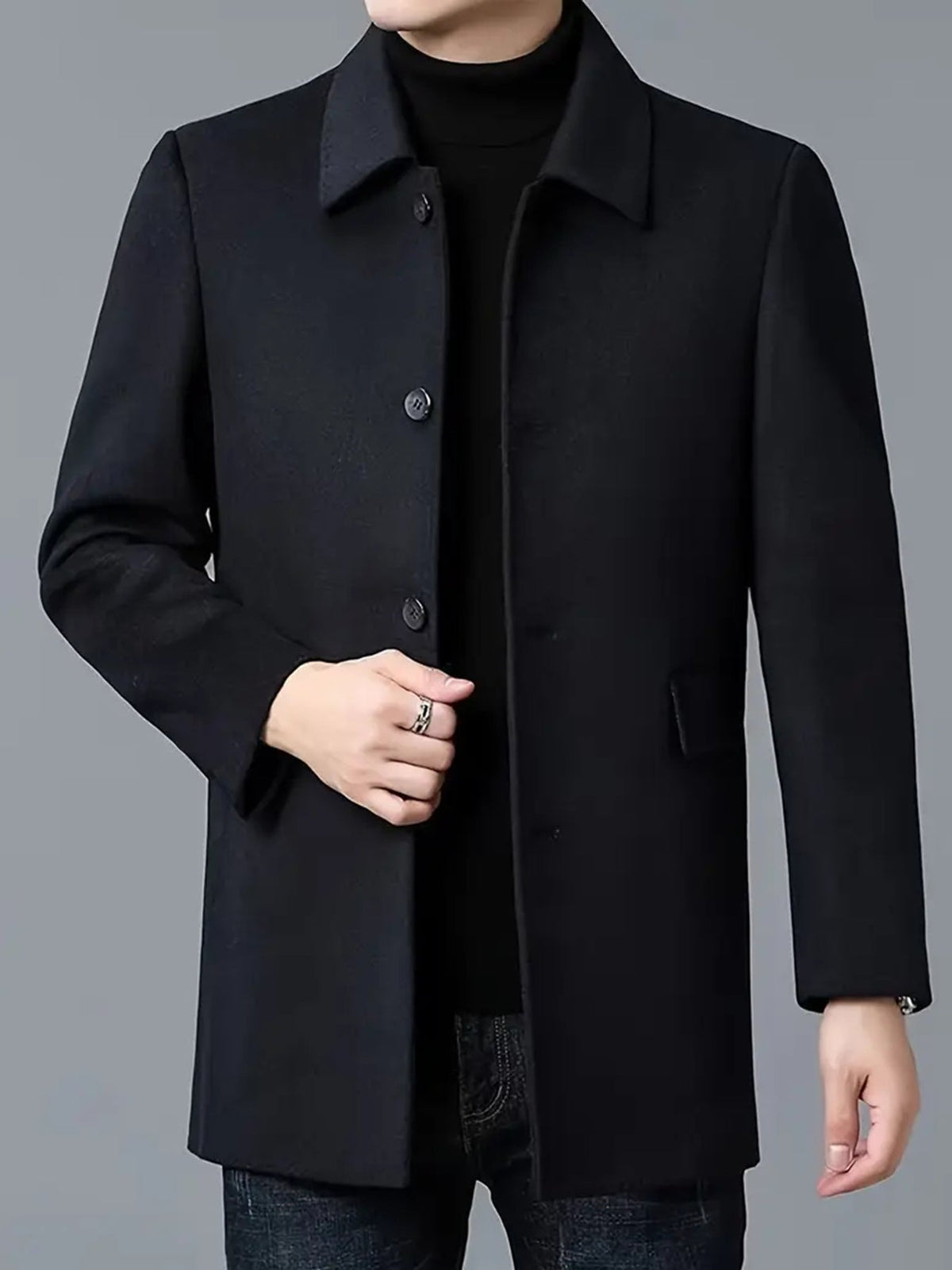 Insulated Winter Coat for Women | Button Front Autumn Layering