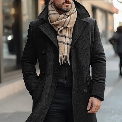 Double Breasted Winter Coat for Women | Autumn Layering