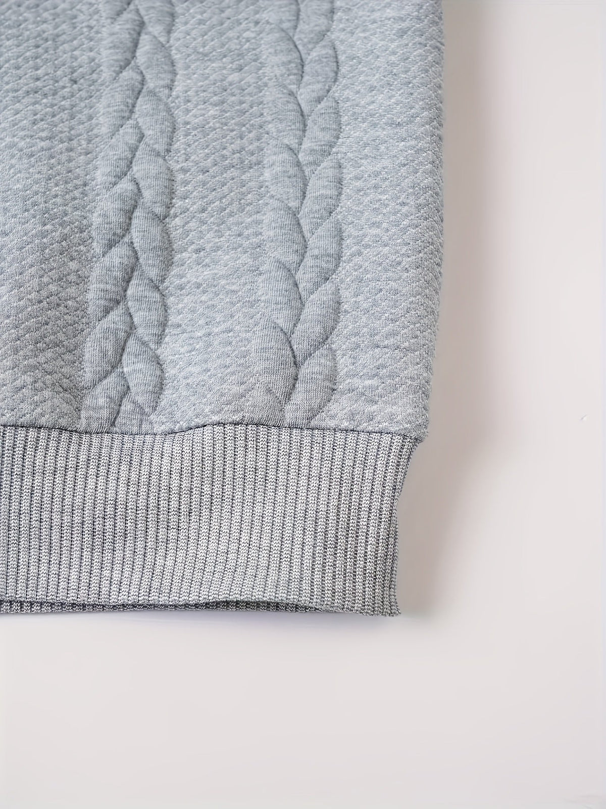 Turtleneck Sweatshirt for Men | Ribbed Cosy Winter Style