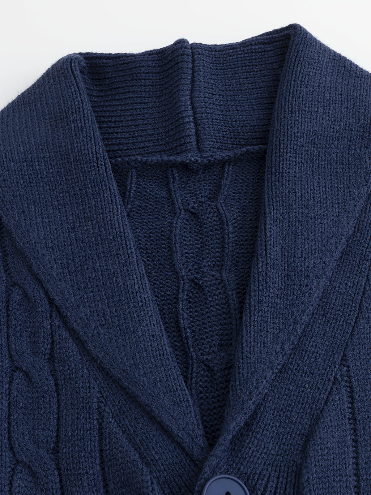 Cable Knit Cardigan for Men | Cold Weather Ready