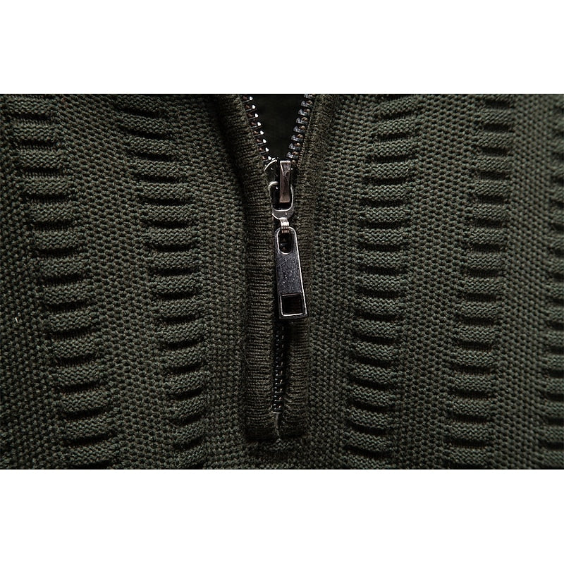 Half Zip Sweater for Men | Insulated Cosy Winter Style