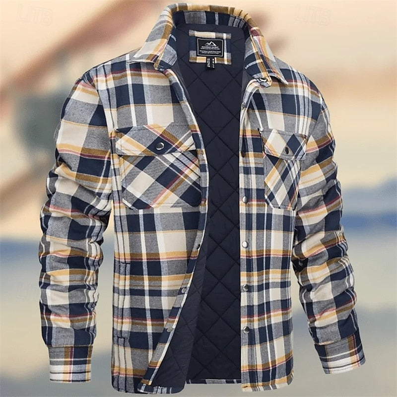 Lightweight Quilted Jacket for Women | Button Front Cosy Winter Style