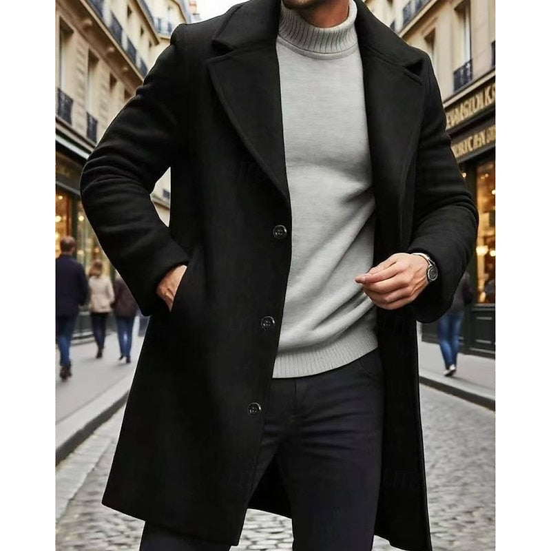 Cosy Winter Coat for Men | Autumn Layering