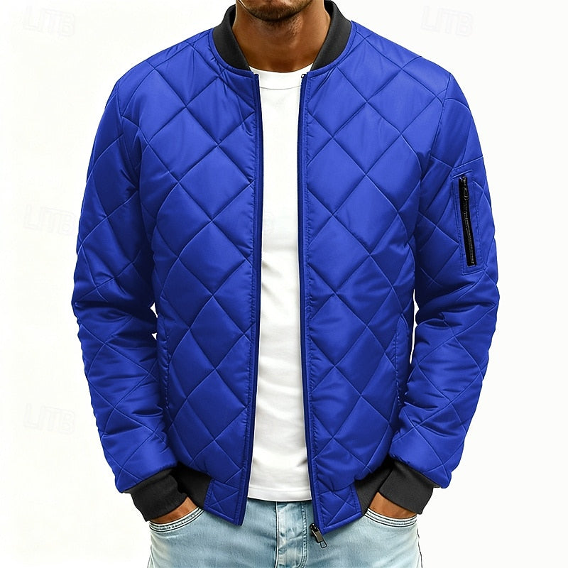 Lightweight Quilted Jacket for Men | Cosy Winter Style