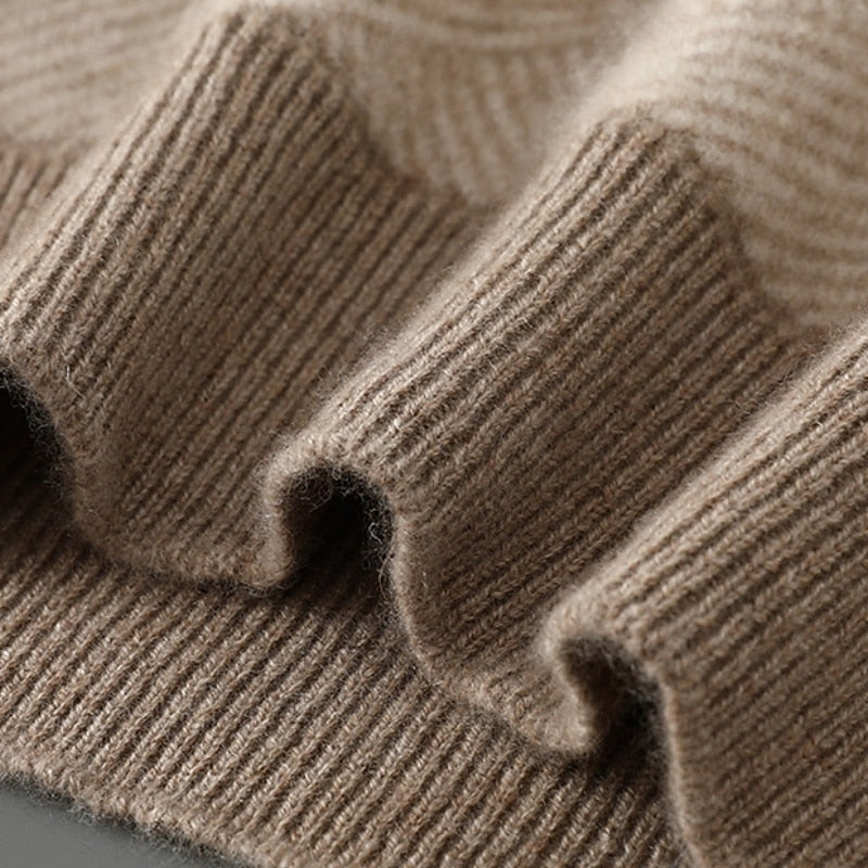 Warm Sweater for Men | Ribbed Crew Neck Fall & Winter 2026