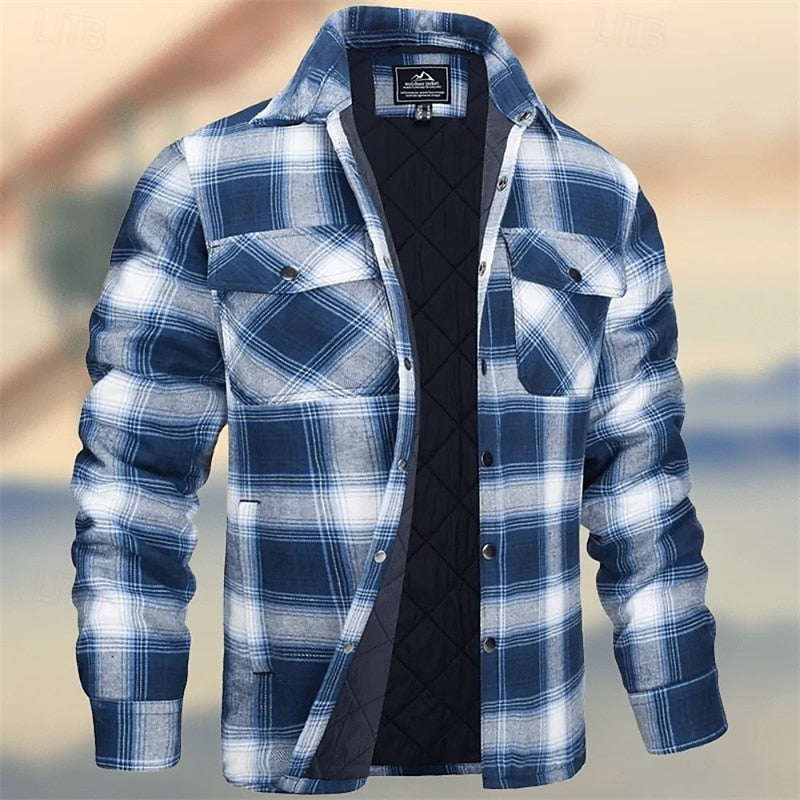 Lightweight Quilted Jacket for Women | Button Front Cosy Winter Style