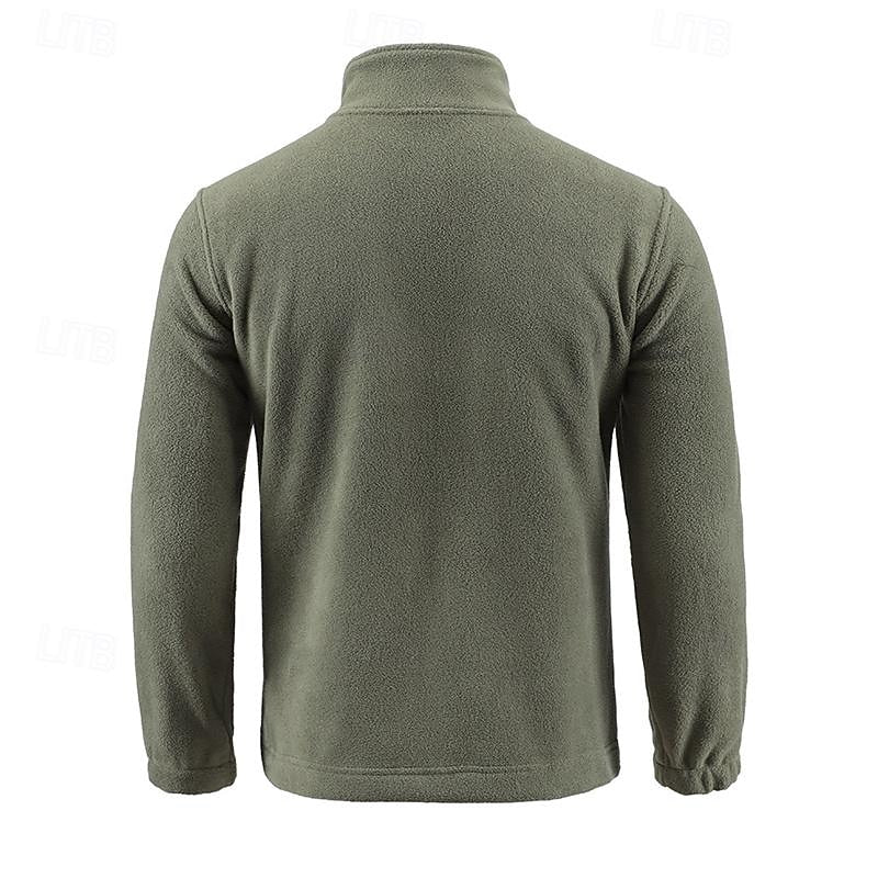 Cosy Winter Jacket for Men | Funnel Neck Full Zip Autumn Layering