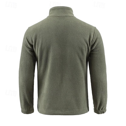 Cosy Winter Jacket for Men | Funnel Neck Full Zip Autumn Layering