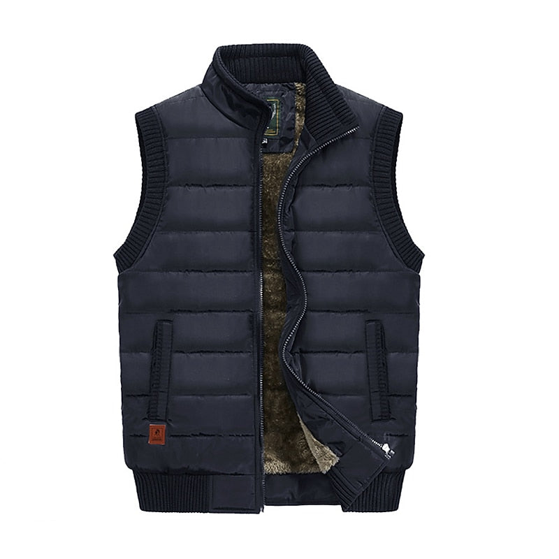 Lightweight Quilted Jacket for Men | Funnel Neck Autumn Layering
