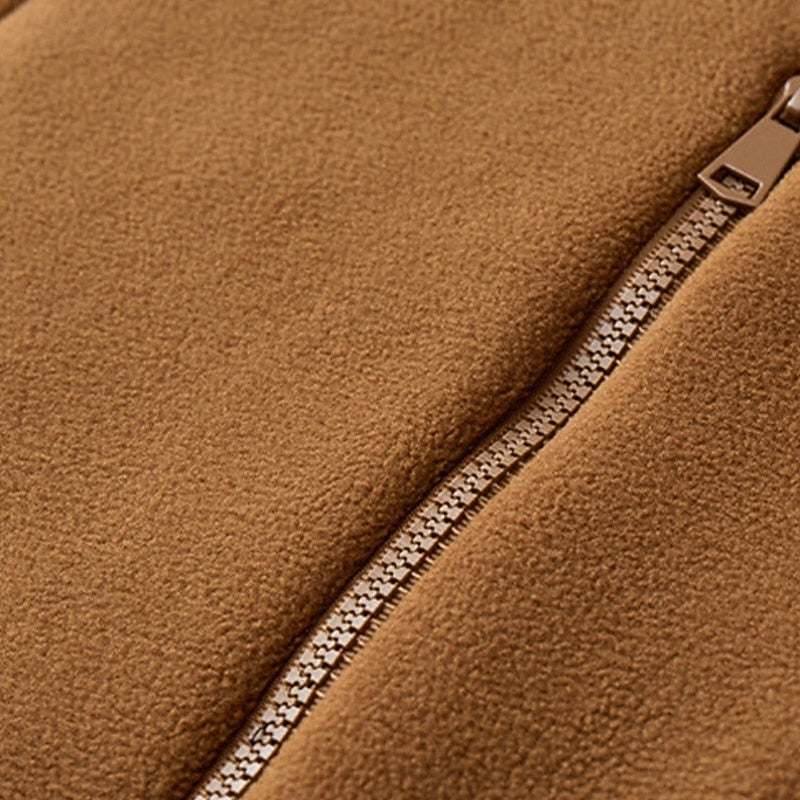 Fleece Lined Winter Jacket for Women | Hooded Full Zip Autumn Layering