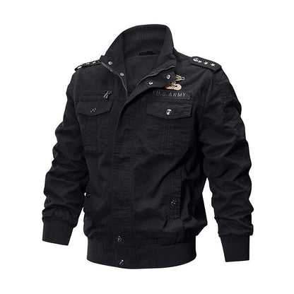 Insulated Winter Jacket for Men | Ribbed Full Zip Autumn Layering