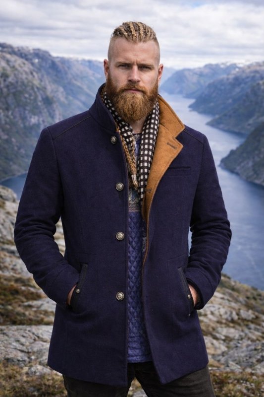 Lightweight Quilted Jacket for Men | Button Front Autumn Layering