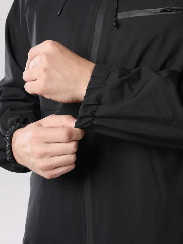 Hooded Winter Jacket for Men | Side Zip Cold Weather Ready