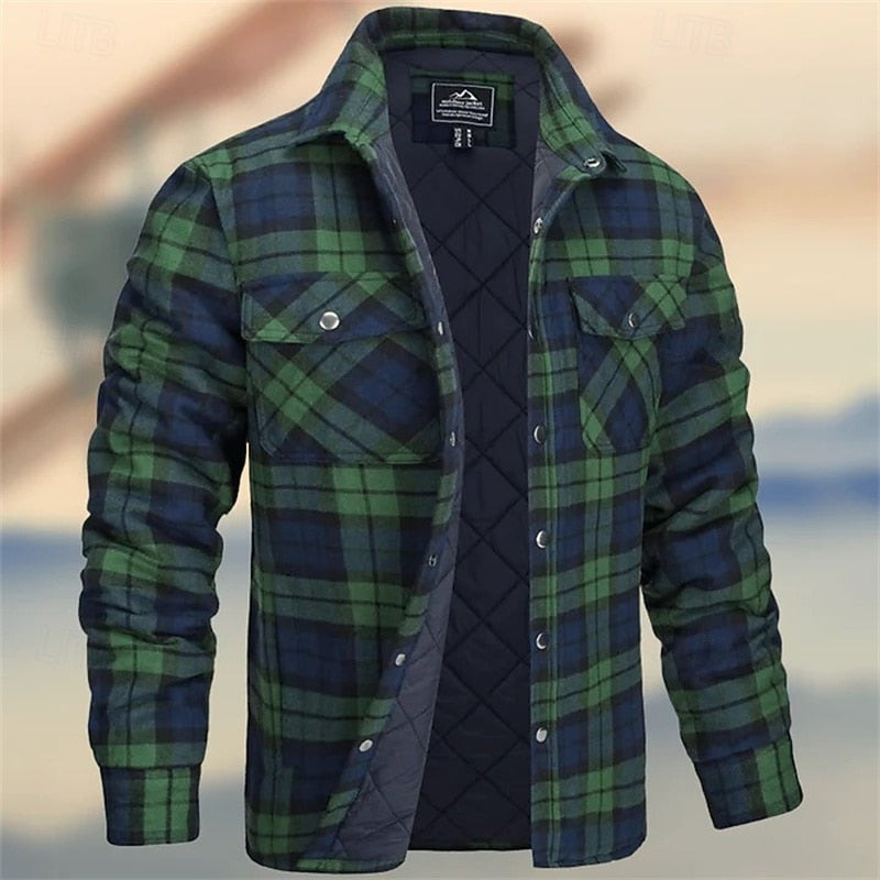Lightweight Quilted Jacket for Women | Button Front Cosy Winter Style