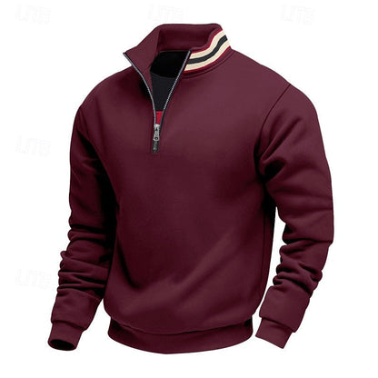Half Zip Sweater for Men | Cosy Winter Style