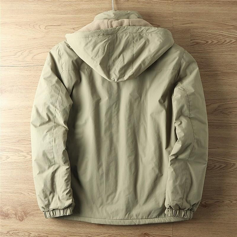 Hooded Winter Jacket for Men | Cold Weather Ready