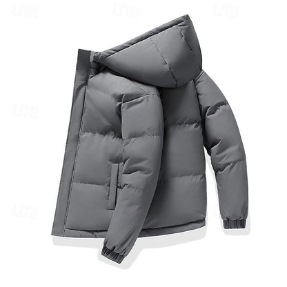 Hooded Puffer Jacket for Men | Insulated Winter Outerwear