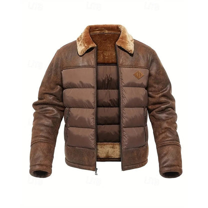 Insulated Puffer Jacket for Men | Cosy Winter Style
