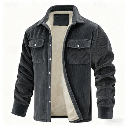Fleece Lined Winter Jacket for Women | Ribbed Insulated Cold Weather Ready