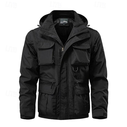 Hooded Winter Jacket for Men | Windproof Cold Weather Ready