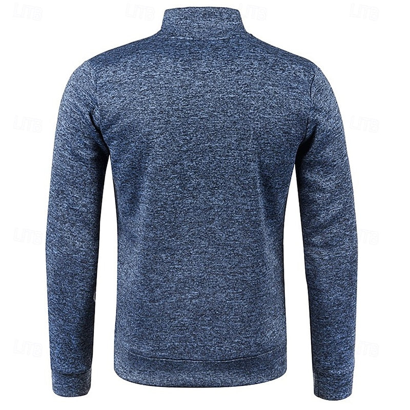 Everyday Shirt for Men | Half Zip Cosy Winter Style
