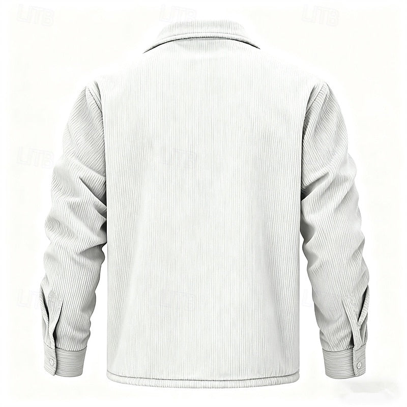 Fleece Lined Winter Jacket for Women | Ribbed Insulated Cold Weather Ready