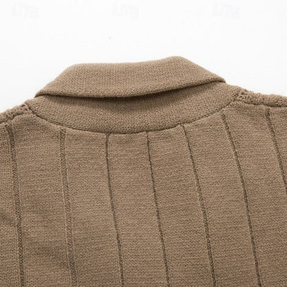 Button Front Cardigan for Men | Cosy Winter Style