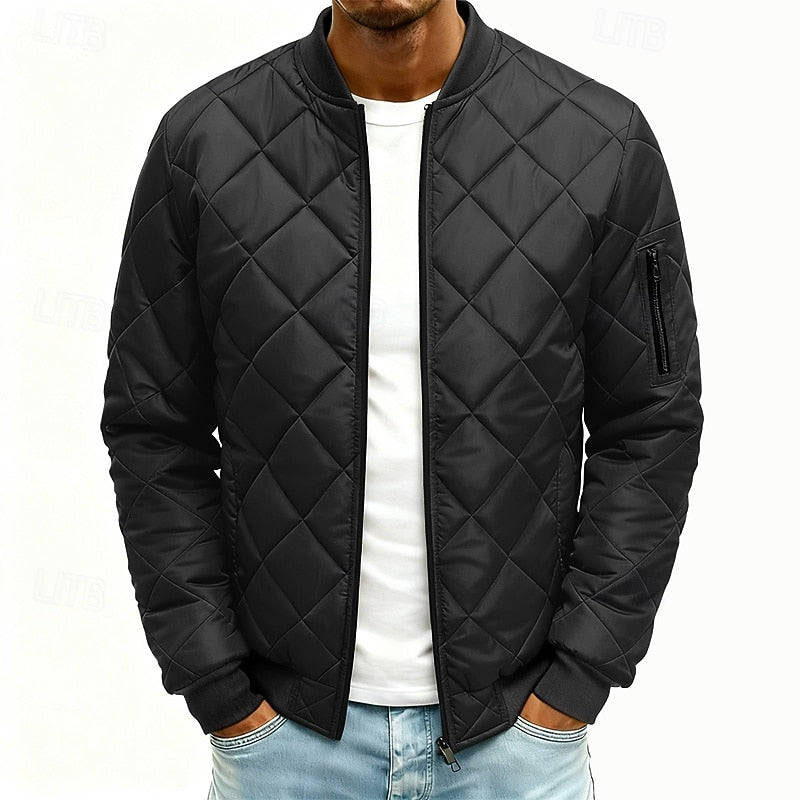 Lightweight Quilted Jacket for Men | Cosy Winter Style
