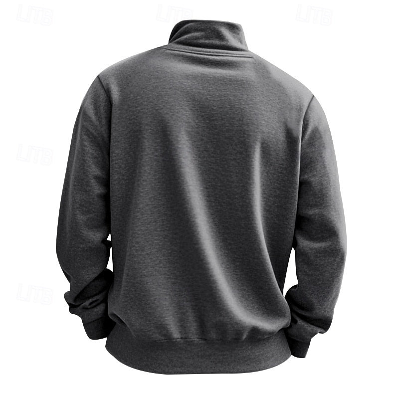 Half Zip Sweatshirt for Men | Cold Weather Ready