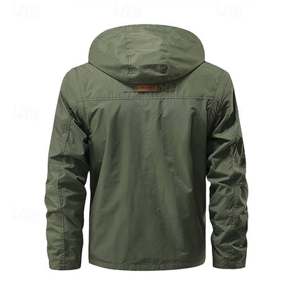 Hooded Winter Jacket for Men | Windproof Cold Weather Ready